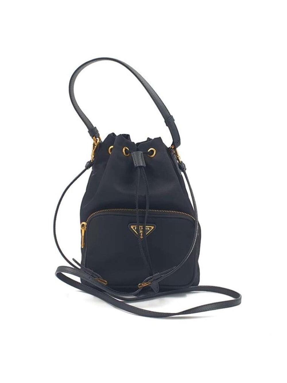 Prada Re-Ylon Pocono Bucket Bag #359001P67B